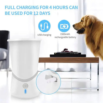 Portable Automatic Dog Paw Cleaner Cup for Small and Medium-Sized Dogs - Silicone Paw Washing Solution