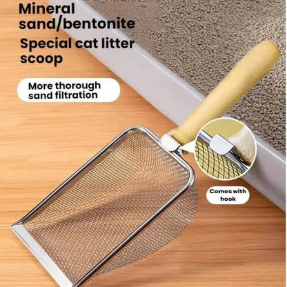 Premium Pet Waste Management Tool: High-Quality Poop Scooper and Litter Scoop for Dogs and Cats