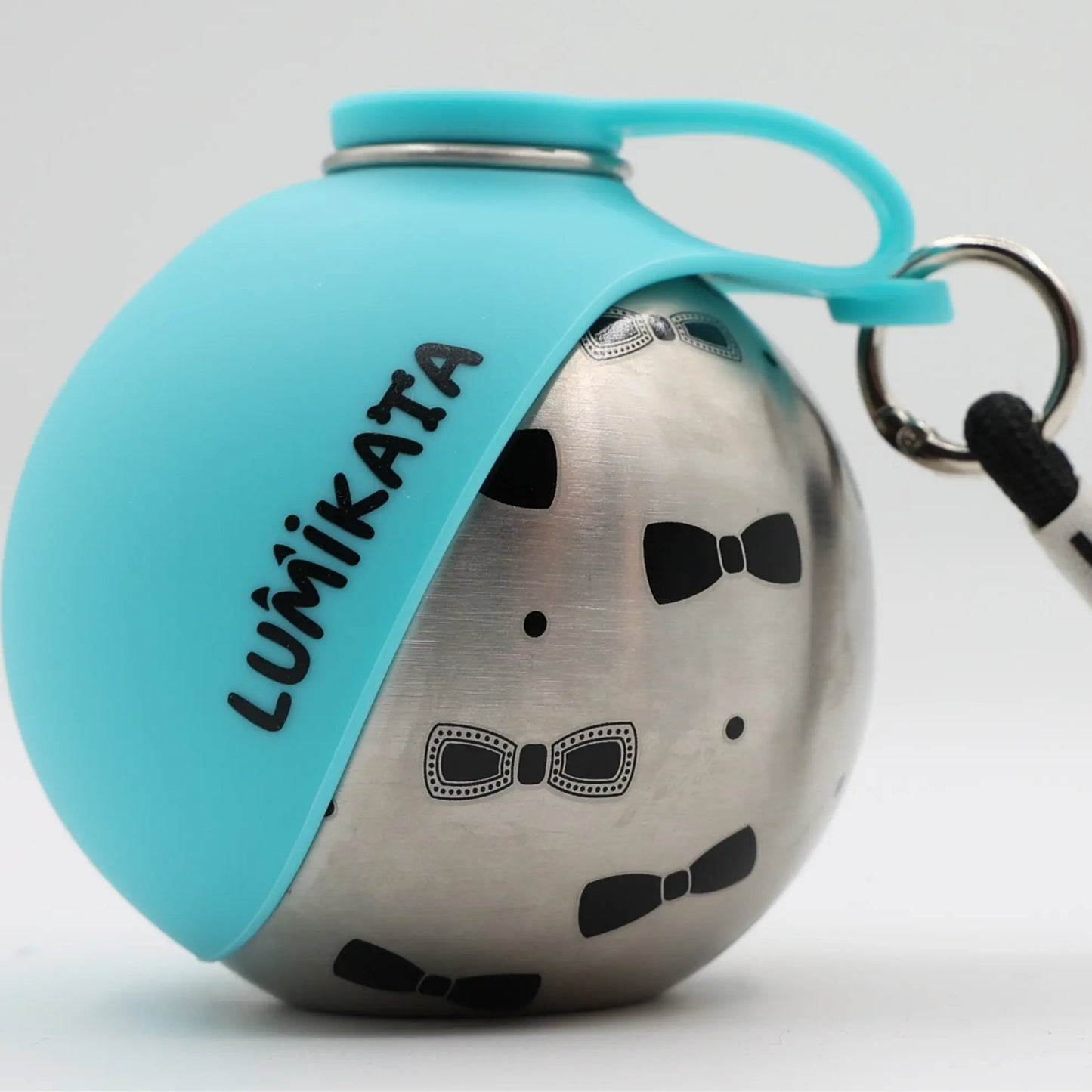 Lumikata 2-in-1 Portable Dog Water Bottle and Bowl - 10oz Stainless Steel Leak-Proof Tumbler for Outdoor Activities
