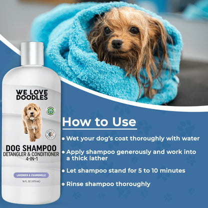 Essential Home Grooming Kit for Clean, Soft, and Tangle-Free Dog Coats