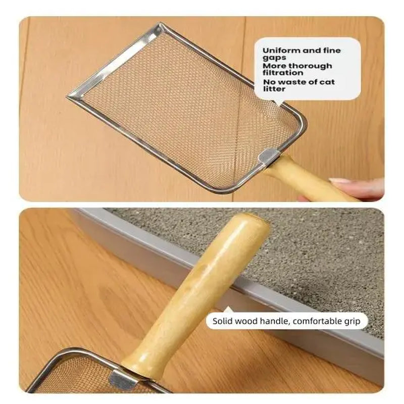 Premium Pet Waste Management Tool: High-Quality Poop Scooper and Litter Scoop for Dogs and Cats