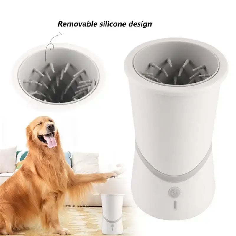 Portable Automatic Dog Paw Cleaner Cup for Small and Medium-Sized Dogs - Silicone Paw Washing Solution