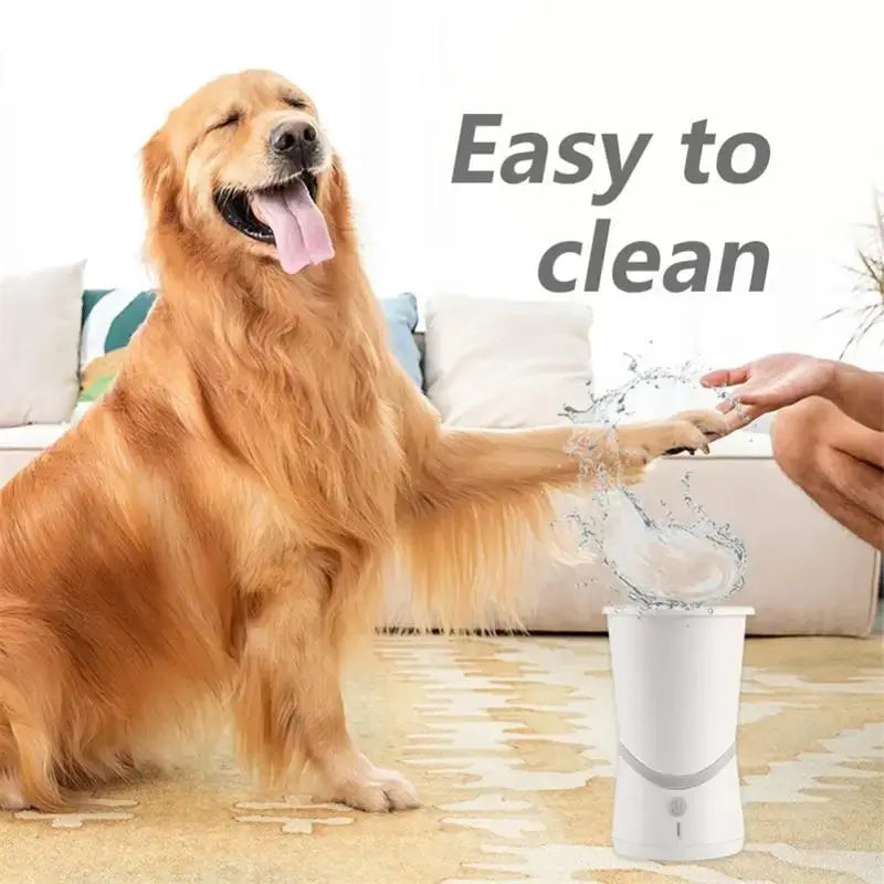 Portable Automatic Dog Paw Cleaner Cup for Small and Medium-Sized Dogs - Silicone Paw Washing Solution