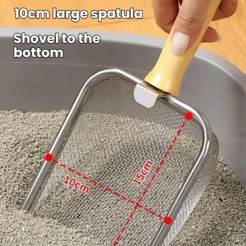 Premium Pet Waste Management Tool: High-Quality Poop Scooper and Litter Scoop for Dogs and Cats